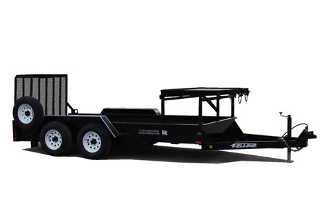 felling mini skid steer trailer|FELLING Compact Loader Mini Skid Steer Series Trailers.